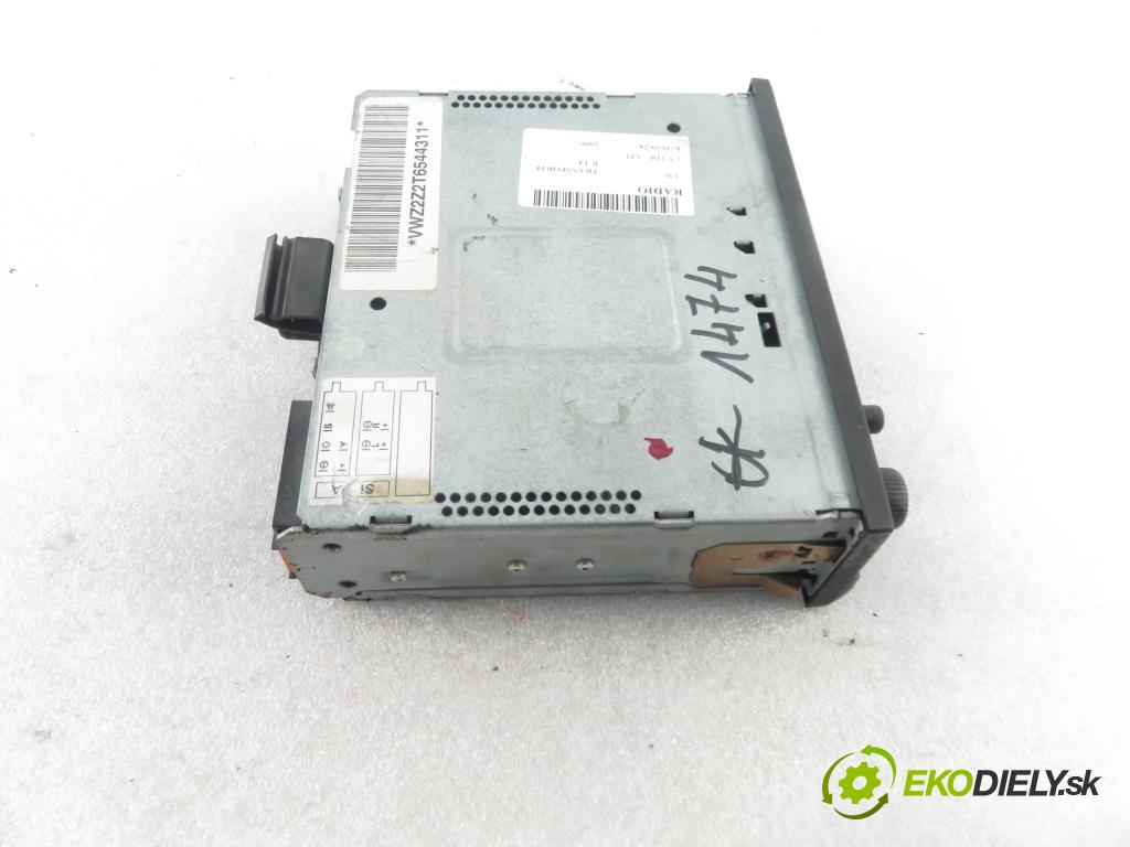 VW TRANSPORTER IV Platforma / podwozie (70E, 70L, 70M, 7DE, 7DL KABINA/PLATFORMA 2000 65,00 2.5 TDI - AJT 2461,00 RADIO Modul 1H0035152
