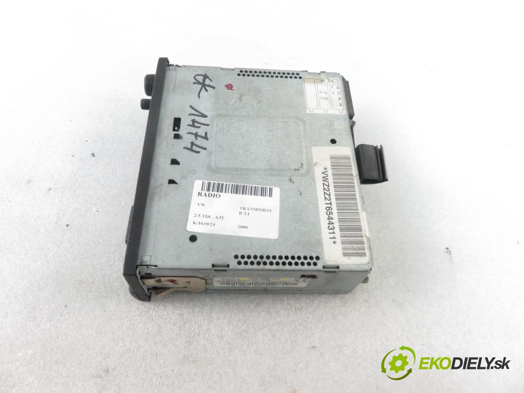 VW TRANSPORTER IV Platforma / podwozie (70E, 70L, 70M, 7DE, 7DL KABINA/PLATFORMA 2000 65,00 2.5 TDI - AJT 2461,00 RADIO Modul 1H0035152