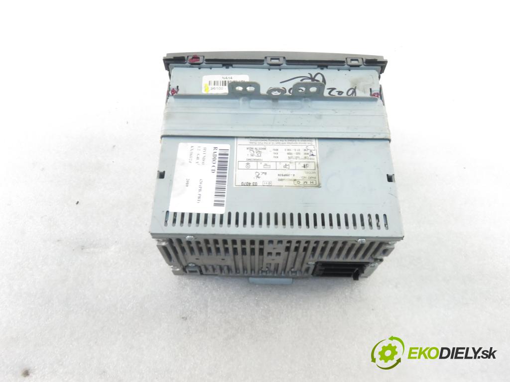 HYUNDAI i20 (PB, PBT) HB 2010 57,00 1.2 - G4LA 1248,00 RADIO CD 961001J202