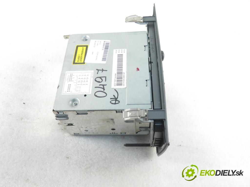 SEAT LEON (1P1) HB 2008 75,00 1.6 - BSE 1595,00 RADIO CD 1P1035186B