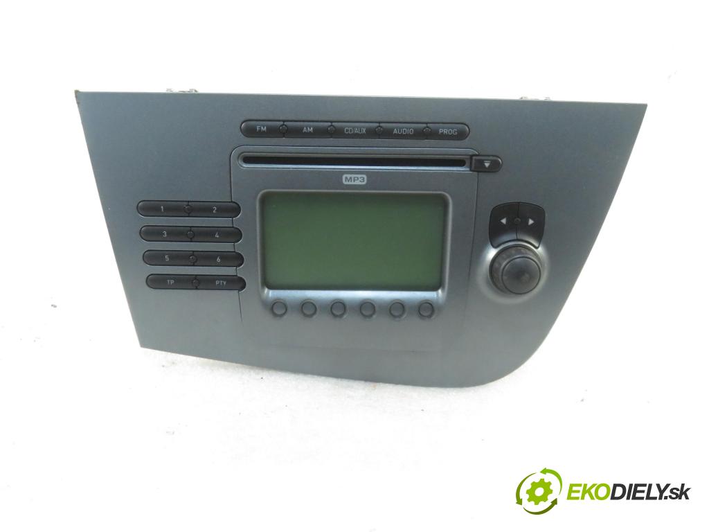 SEAT LEON (1P1) HB 2008 75,00 1.6 - BSE 1595,00 RADIO CD 1P1035186B