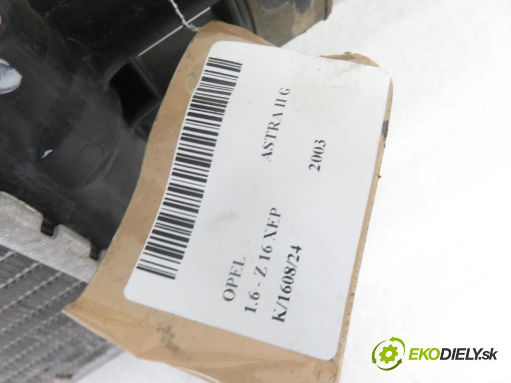 OPEL ASTRA G Кabriolet (F67) CABRIO 2003 76,00 1.6 103 - Z 16 XEP 1598,00 chladič vody 58355