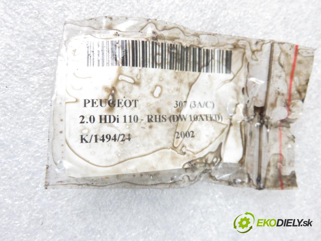 PEUGEOT 307 (3A/C) HB 2002 79,00 2.0 HDi 110 - RHS 1997,00 vstrekovač 0445110076 ; 9641742880 (Vstrekovače)