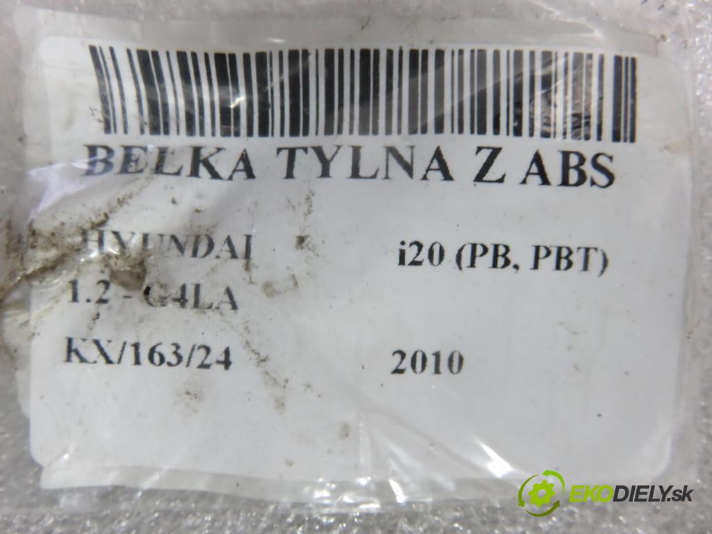 HYUNDAI i20 (PB, PBT) HB 2010 57,00 1.2 - G4LA 1248,00 výztuha zadní část ABS