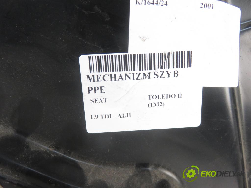 SEAT TOLEDO II (1M2) SEDAN 2001 66,00 1.9 TDI 90 - ALH 1896,00 mechanismus oken PPE 1M1837730B