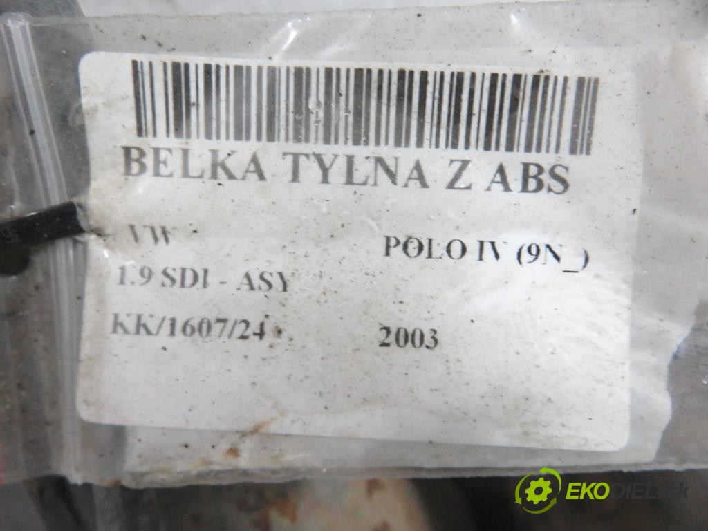 VW POLO (9N_) HB 2003 47,00 1.9 SDI - ASY 1896,00 výztuha zadní část ABS