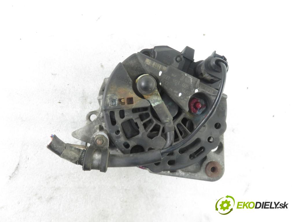 SKODA FABIA I (6Y2) HB 2000 74,00 1.4 16V - AUB 1390,00 Alternátor 037903025J ; 0124315008 (Alternátory)