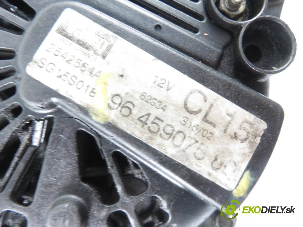 PEUGEOT 307 (3A/C) HB 2002 79,00 2.0 HDi 110 - RHS 1997,00 Alternátor 9645907580 (Alternátory)