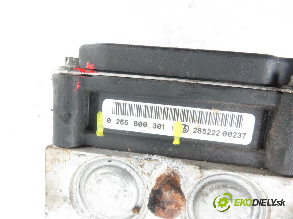 PEUGEOT 307 (3A/C) HB 2002 66,00 2.0 HDi 90 - RHY (DW10TD) 1997,00 Pumpa ABS 0265800301 ; 0265231302 (Pumpy ABS)