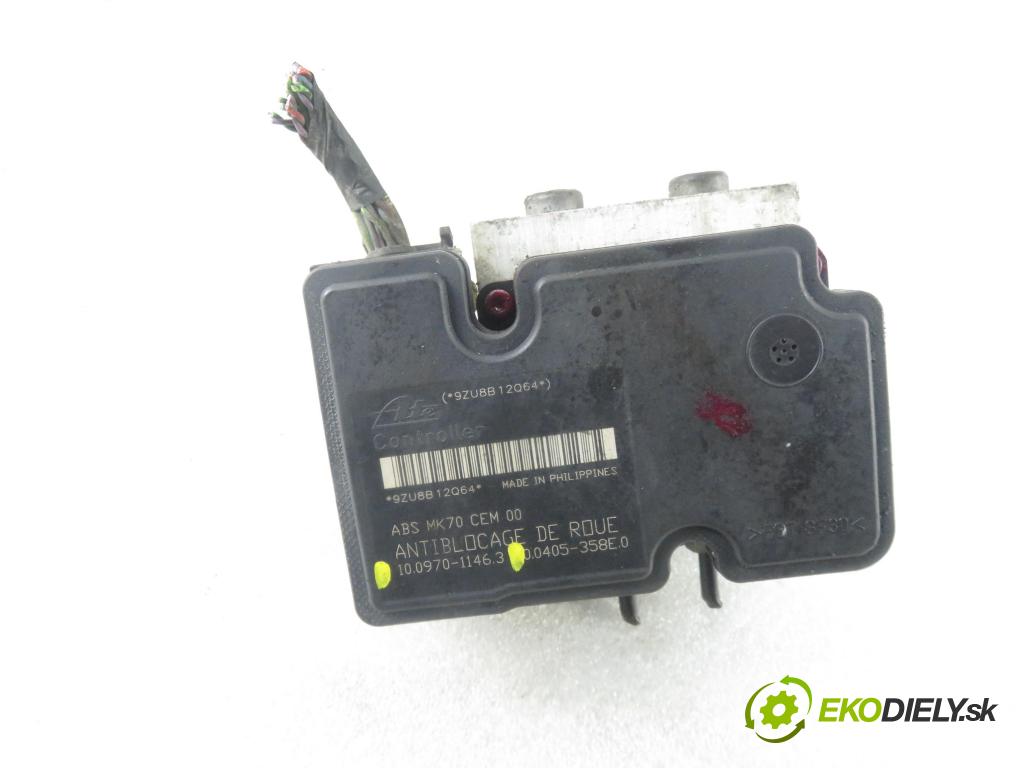 PEUGEOT 207 (WA_, WC_) HB 2008 70,00 1.4 16v VTI 95 - 8FS 1397,00 Pumpa ABS 9663945580 ; 10020701054 ; 10097011463 (Pumpy ABS)