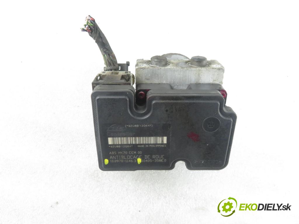 PEUGEOT 207 (WA_, WC_) HB 2008 70,00 1.4 16v VTI 95 - 8FS 1397,00 Pumpa ABS 9663945580 ; 10020701054 ; 10097011463 (Pumpy ABS)