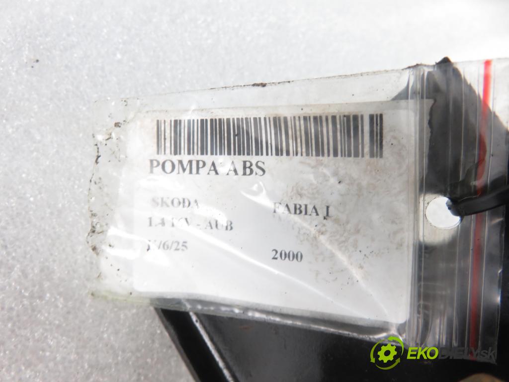 SKODA FABIA I (6Y2) HB 2000 74,00 1.4 16V - AUB 1390,00 Pumpa ABS 0265800003 ; 6Q0614117B ; 0265222006 (Pumpy ABS)