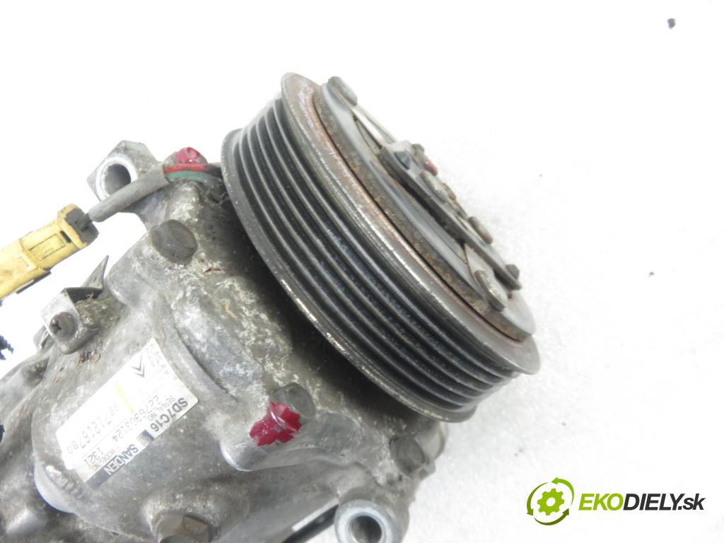 PEUGEOT 508 SW I (8E_) KOMBI 2011 82,00 1.6 e-HDi 8V 112 - 9HR 1560,00 KOMPRESOR: klimatizácie 9671216780 (Kompresory klimatizácie)