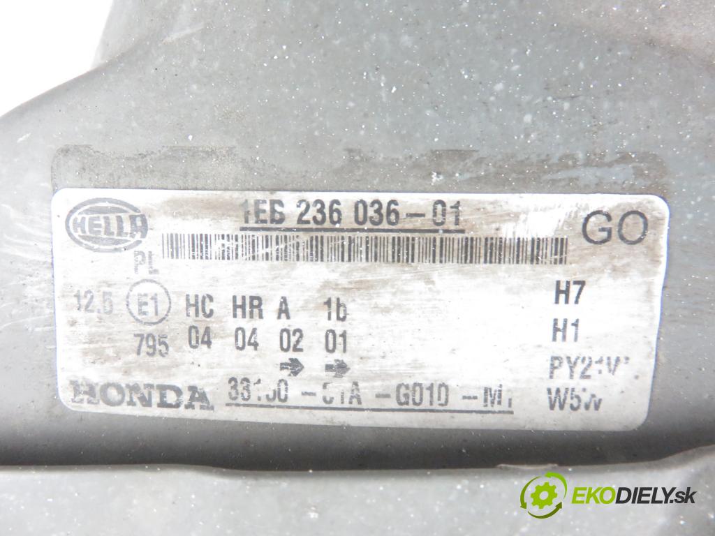 HONDA ACCORD VI (CK, CG, CH, CF8) SEDAN 2000 108,00 2.0 VTEC 147 - F20B6 1997,00 Svetlo LP
