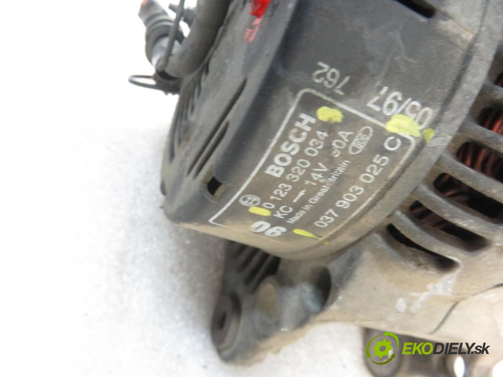 AUDI A3 (8L1) HB 1997 110,00 1.8 T - AGU 1781,00 Alternátor 0123320034 ; 037903025C (Alternátory)