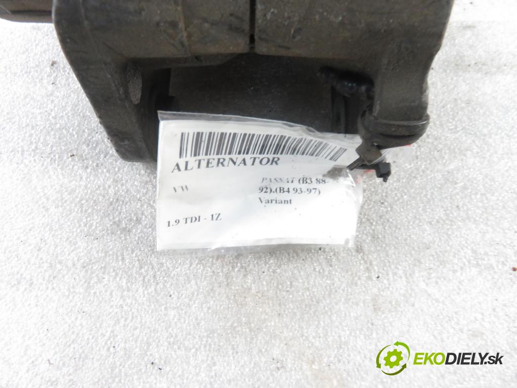 VW PASSAT B3/B4 Variant (3A5, 35I) KOMBI 1995 66,00 1.9 TDI - 1Z 1896,00 Alternátor 0123315002 ; 028903025H (Alternátory)