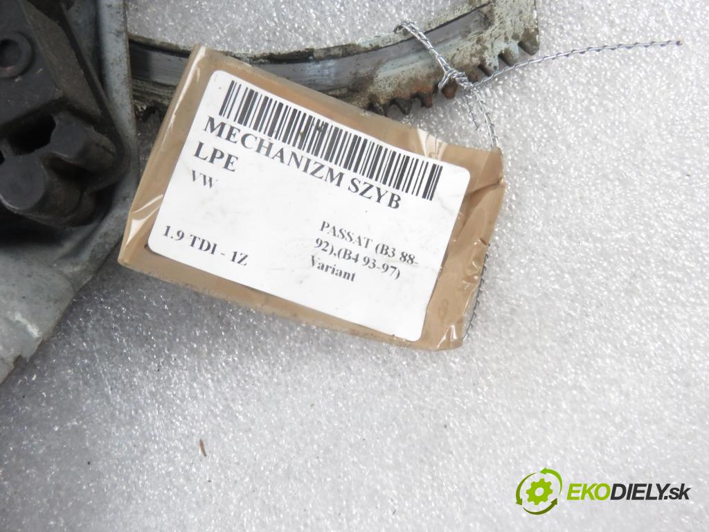 VW PASSAT B3/B4 Variant (3A5, 35I) KOMBI 1995 66,00 1.9 TDI - 1Z 1896,00 mechanismus oken 3A0959801