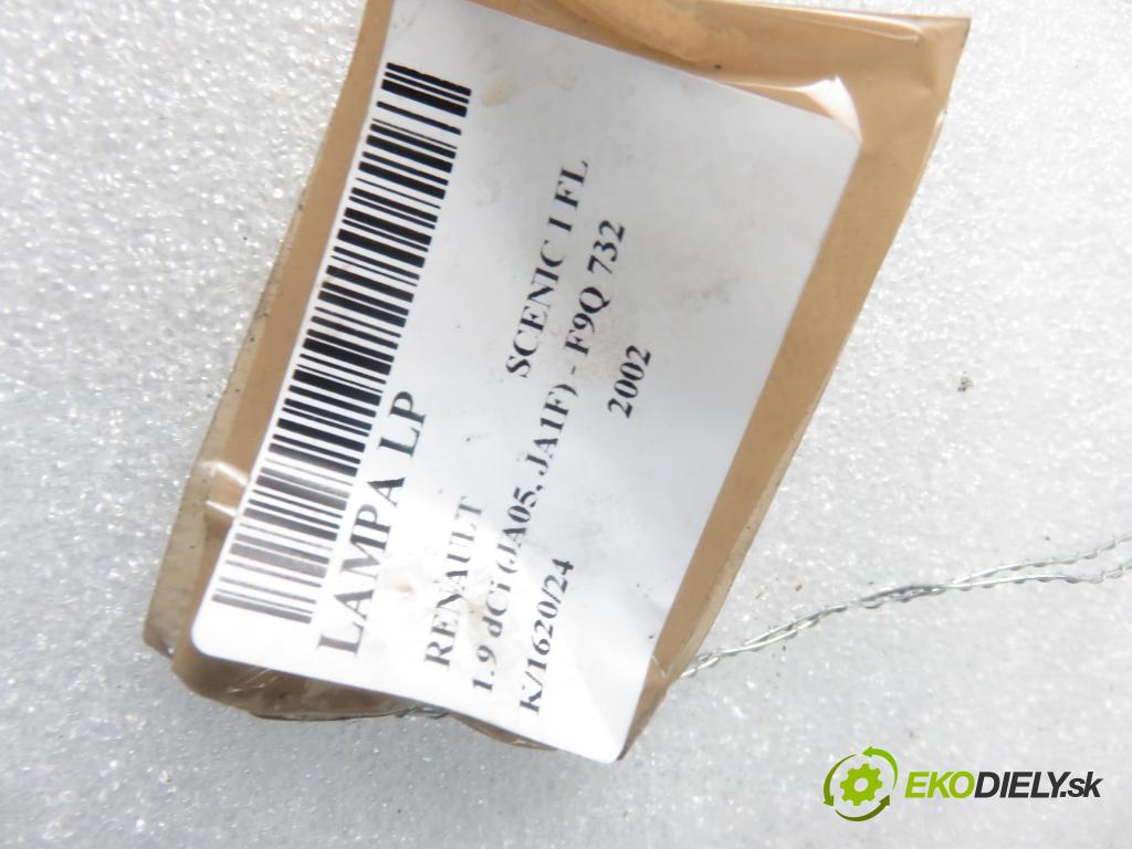 RENAULT SCENIC I (JA0/1_) MINIVAN 2002 75,00 1.9 dCi 102 - F9Q 732 1870,00 Svetlo LP 7700432098 ; 7701047604