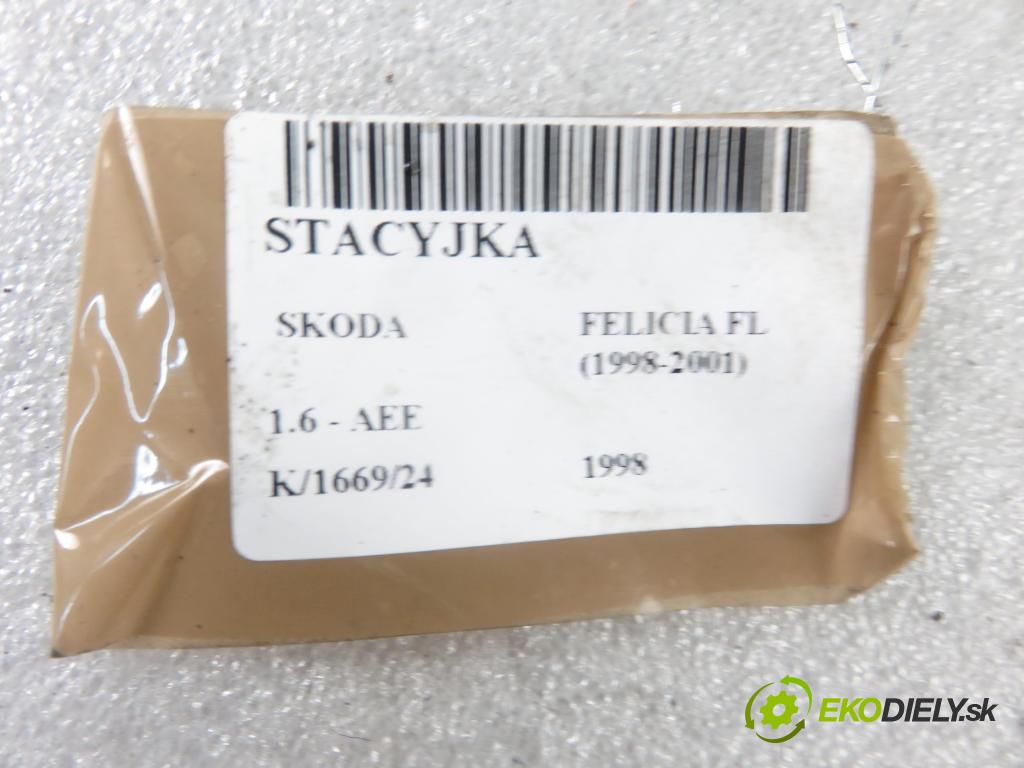 SKODA FELICIA II (6U1) HB 1998 55,00 1.6 MPI 75 - AEE 1598,00 spinačka 6U0905851A (Spínacie skrinky a kľúče)