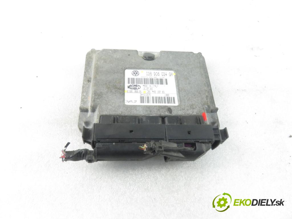 SEAT IBIZA III (6L1) HB 2005 74,00 1.4 16V - BBZ 1390,00 Riadiaca jednotka Motor 036906034GM ; 6160106801