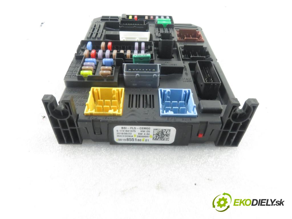 PEUGEOT 5008 II SUV 2018 96,00 1.2 THP PureTech 131 - HNY 1199,00 MODUL BSI 9819855180 ; 28550097