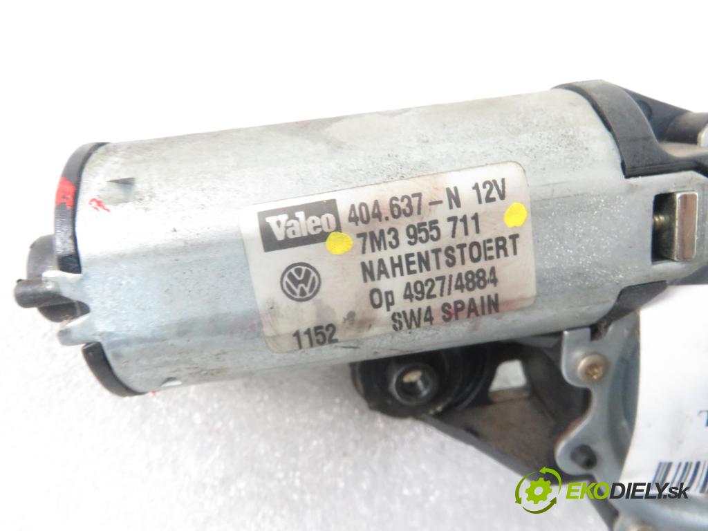 VW SHARAN (7M8, 7M9, 7M6) MINIVAN 2001 85,00 1.9 TDI PD 115 - AUY 1896,00 motorek stěrače ZADNÍ: 7M3955711