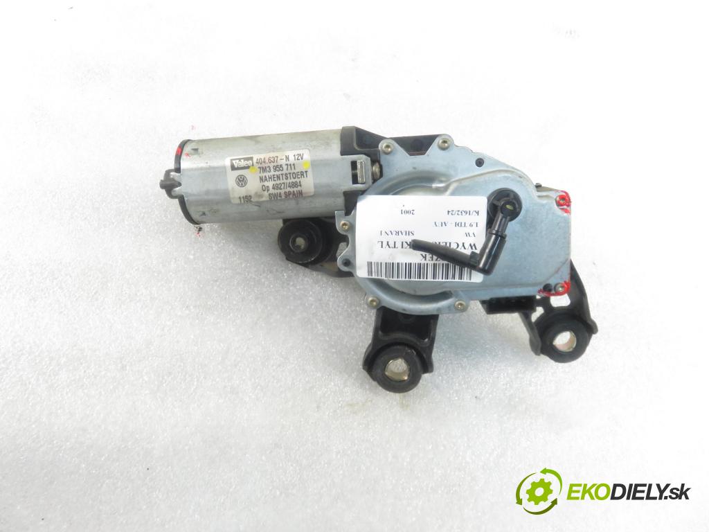 VW SHARAN (7M8, 7M9, 7M6) MINIVAN 2001 85,00 1.9 TDI PD 115 - AUY 1896,00 motorek stěrače ZADNÍ: 7M3955711