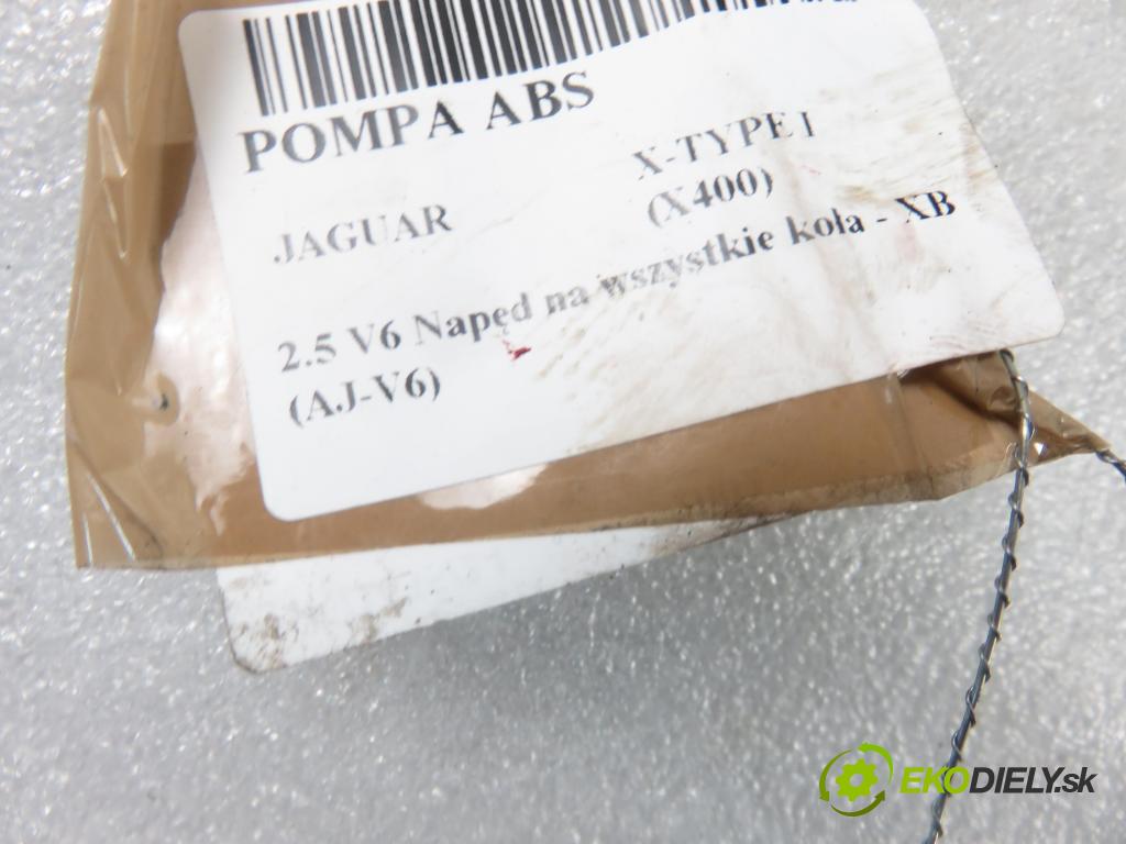 JAGUAR X-TYPE I (X400) SEDAN 2002 144,00 2.5 V6 196 - XB (AJ-V6) 2495,00 Pumpa ABS 0265800008 ; 1X432M110AE (Pumpy ABS)