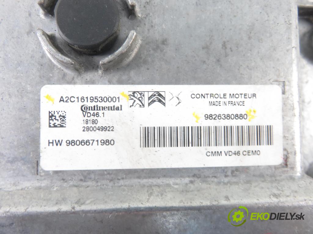 PEUGEOT 5008 II SUV 2018 96,00 1.2 THP PureTech 131 - HNY 1199,00 Riadiaca jednotka Motor A2C1619530001 ; 9826380880