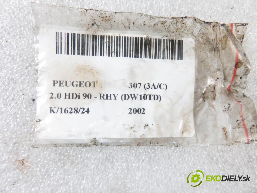 PEUGEOT 307 (3A/C) HB 2002 66,00 2.0 HDi 90 - RHY (DW10TD) 1997,00 vstrekovač 9636819380 (Vstrekovače)