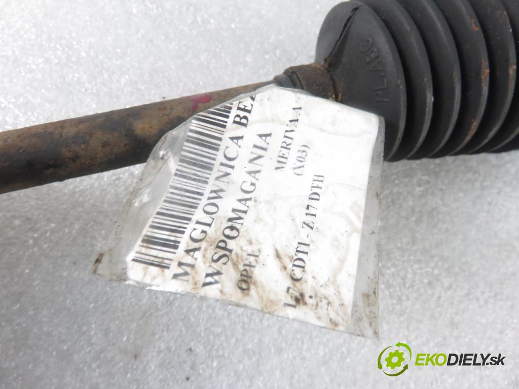 OPEL MERIVA A nadwozie wielkoprzestrzenne (MPV) (X03) MINIVAN 2004 74,00 1.7 CDTI 100 - Z 17 DTH 1686,00 Riadenie bez servočerpadlo 26082855