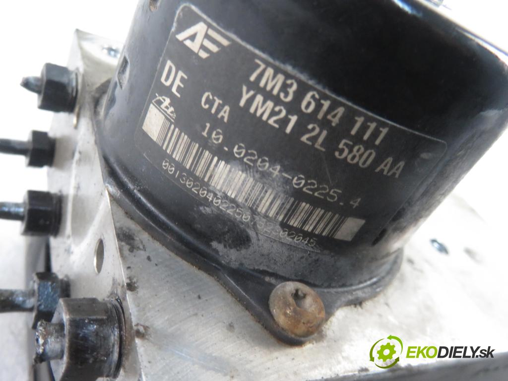 VW SHARAN (7M8, 7M9, 7M6) MINIVAN 2001 85,00 1.9 TDI PD 115 - AUY 1896,00 Pumpa ABS 7M3907379B ; 10094703093 (Pumpy ABS)
