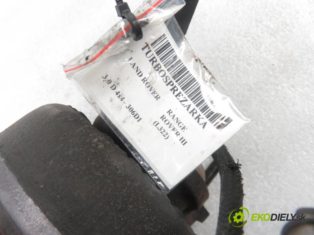 LAND ROVER RANGE ROVER III (L322) SUV 2006 130,00 3.0 D 4x4 - 306D1 2926,00 RYCHLONABÍJEČKA: 7785838F (Turbodúchadla (kompletní))