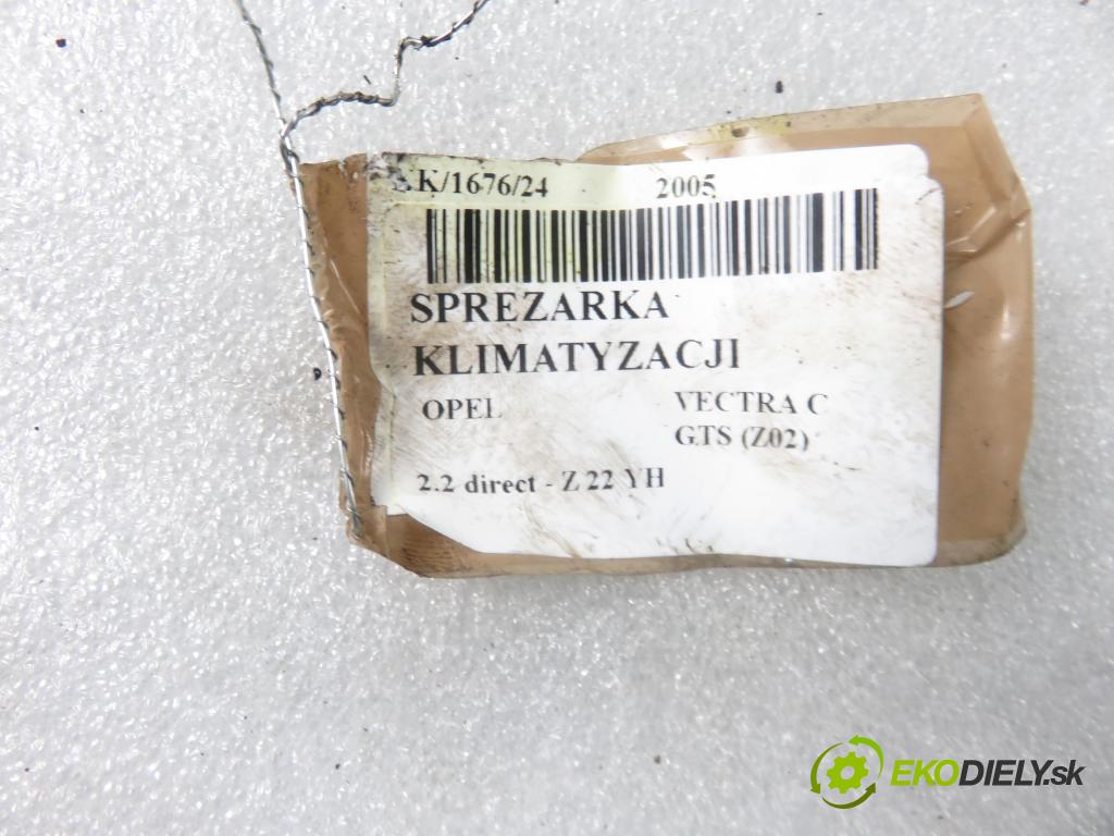 OPEL VECTRA C GTS (Z02) LIFTBACK 2005 114,00 2.2 direct 155 - Z 22 YH 2198,00 KOMPRESOR: klimatizace 13208187 (Kompresory)