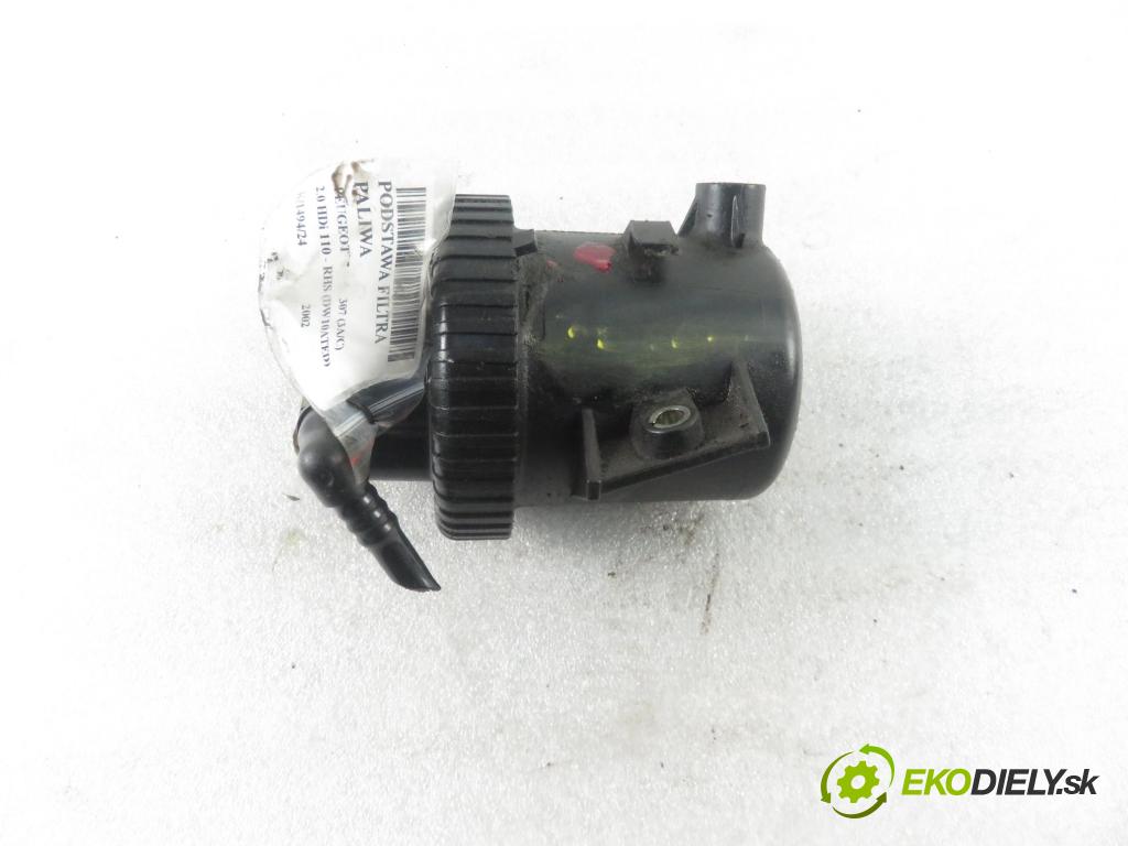 PEUGEOT 307 (3A/C) HB 2002 79,00 2.0 HDi 110 - RHS 1997,00 Obal filtra paliva 9642105180C ; 9638780280D