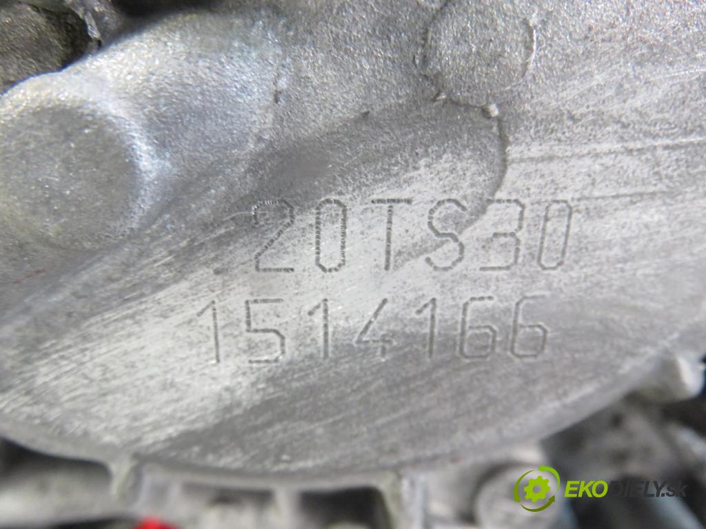 PEUGEOT 308 SW KOMBI 2008 103,00 1.6 THP 140 - 5FT (EP6DT) 1598,00 Prevodovka automatická 20TS30