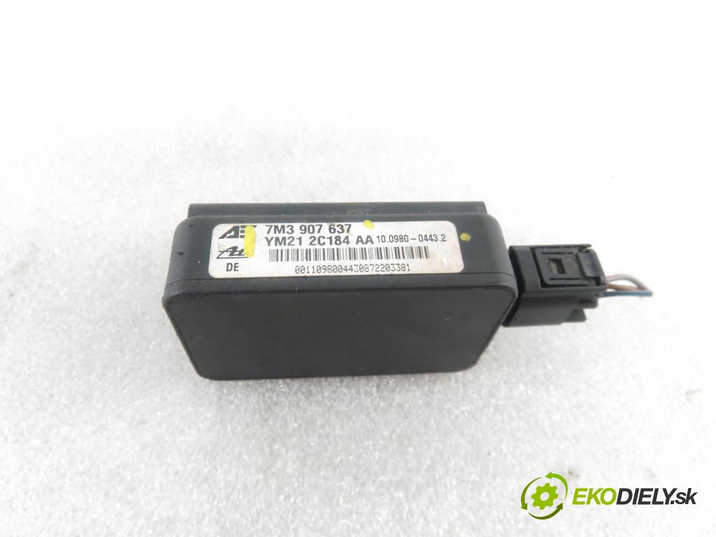 VW SHARAN (7M8, 7M9, 7M6) MINIVAN 2001 85,00 1.9 TDI PD 115 - AUY 1896,00 snímač ESP 7M3907637 ; YM212C184AA ; 10098004432