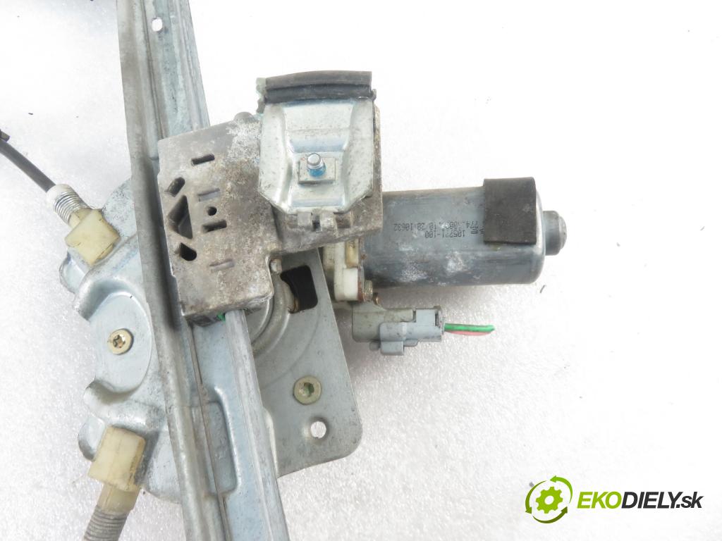 PEUGEOT 206 CC (2D) C/C 2001 100,00 2.0 S16 - RFN (EW10J4) 1997,00 mechanismus oken PPE 9636627580