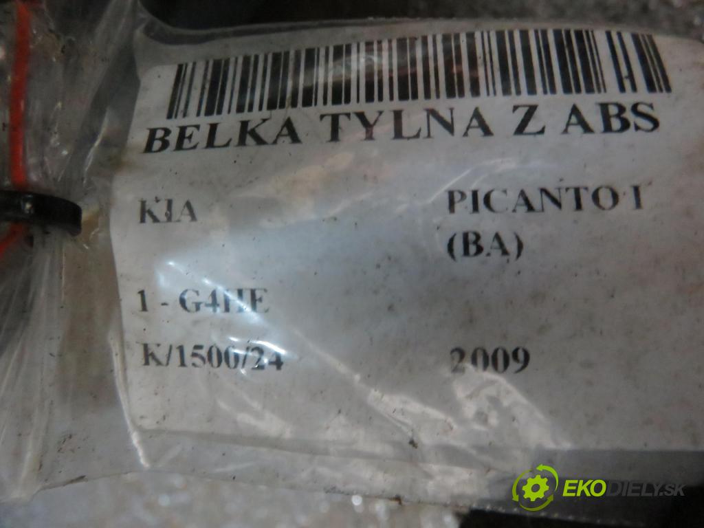 KIA PICANTO (BA) HB 2009 46,00 1.0 12V 63 - G4HE 999,00 výztuha zadní část ABS