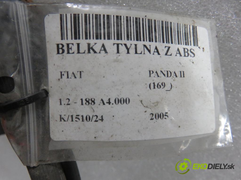 FIAT PANDA (169_) HB 2005 44,00 1.2 60 - 188 A4.000 1242,00 výztuha zadní část ABS