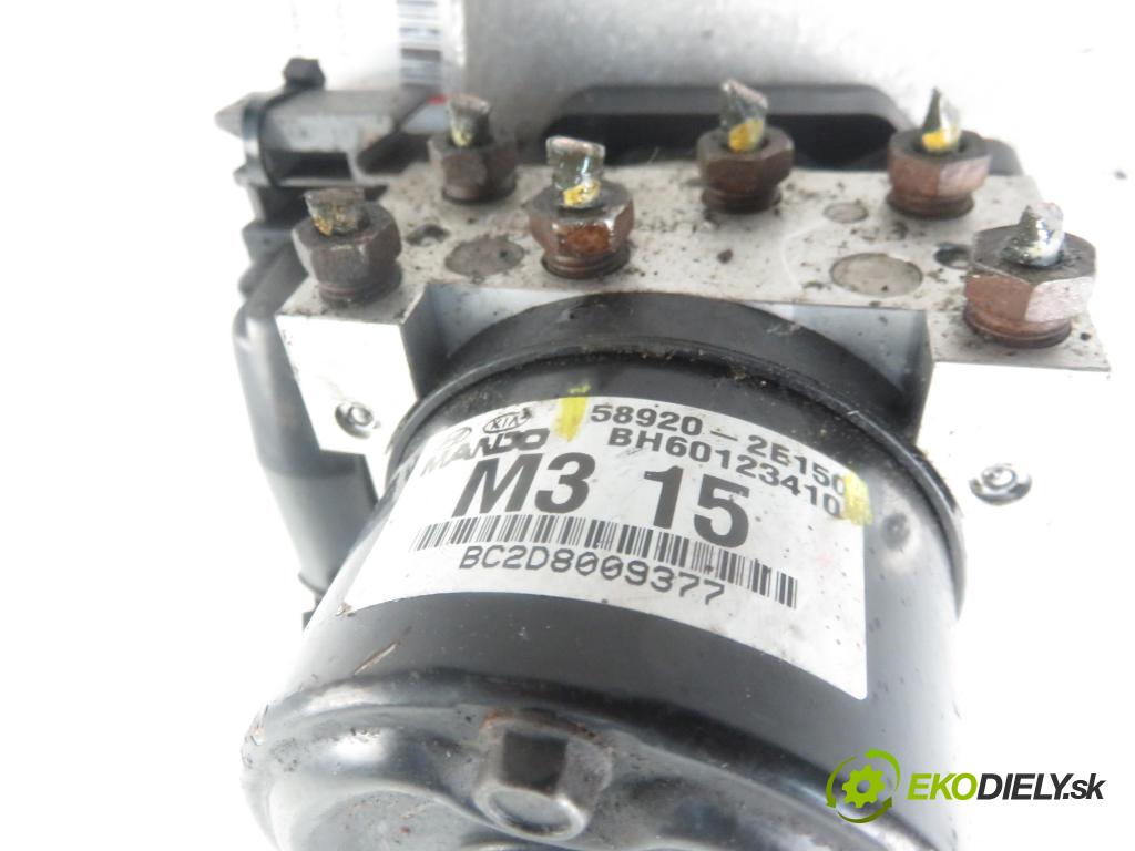 HYUNDAI TUCSON (JM) SUV 2007 103,00 2.0 CRDI Napęd na wszystkie koła - D4EA-F 1991,00 Pumpa ABS 589002E150 ; 589202E150 (Pumpy ABS)