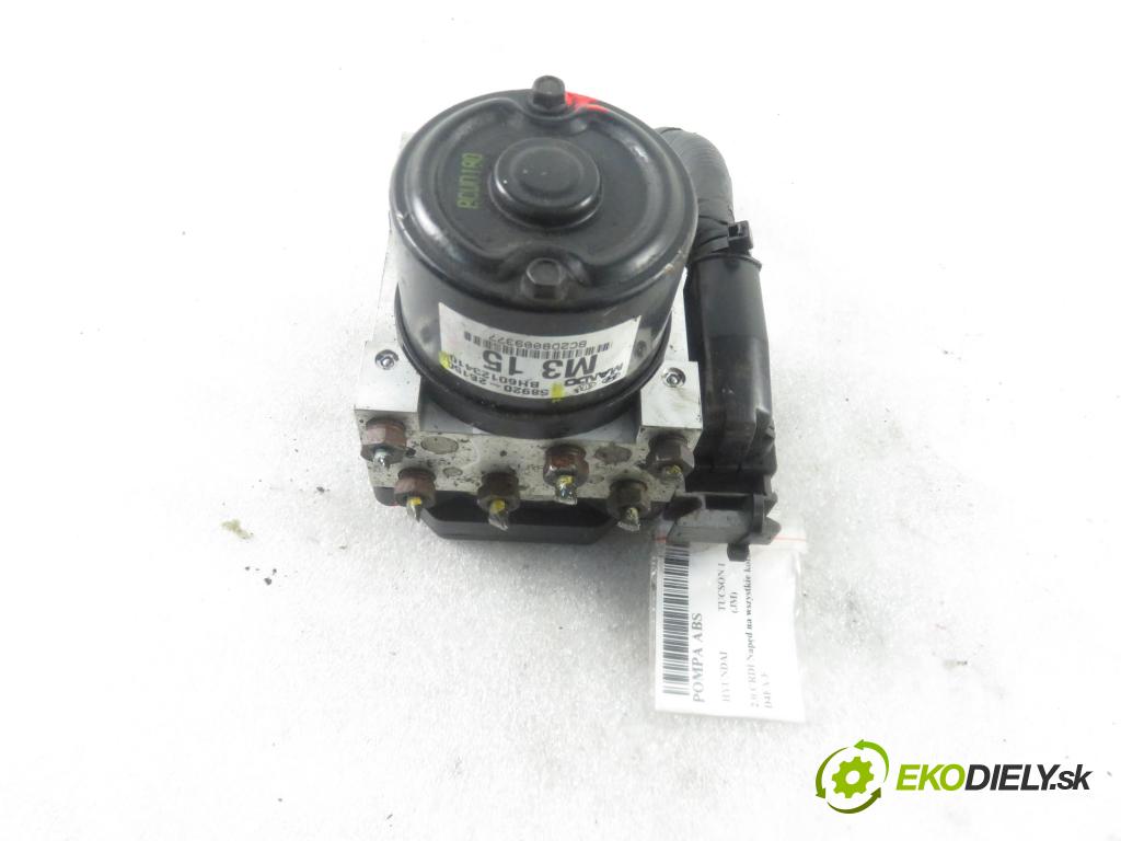 HYUNDAI TUCSON (JM) SUV 2007 103,00 2.0 CRDI Napęd na wszystkie koła - D4EA-F 1991,00 Pumpa ABS 589002E150 ; 589202E150 (Pumpy ABS)