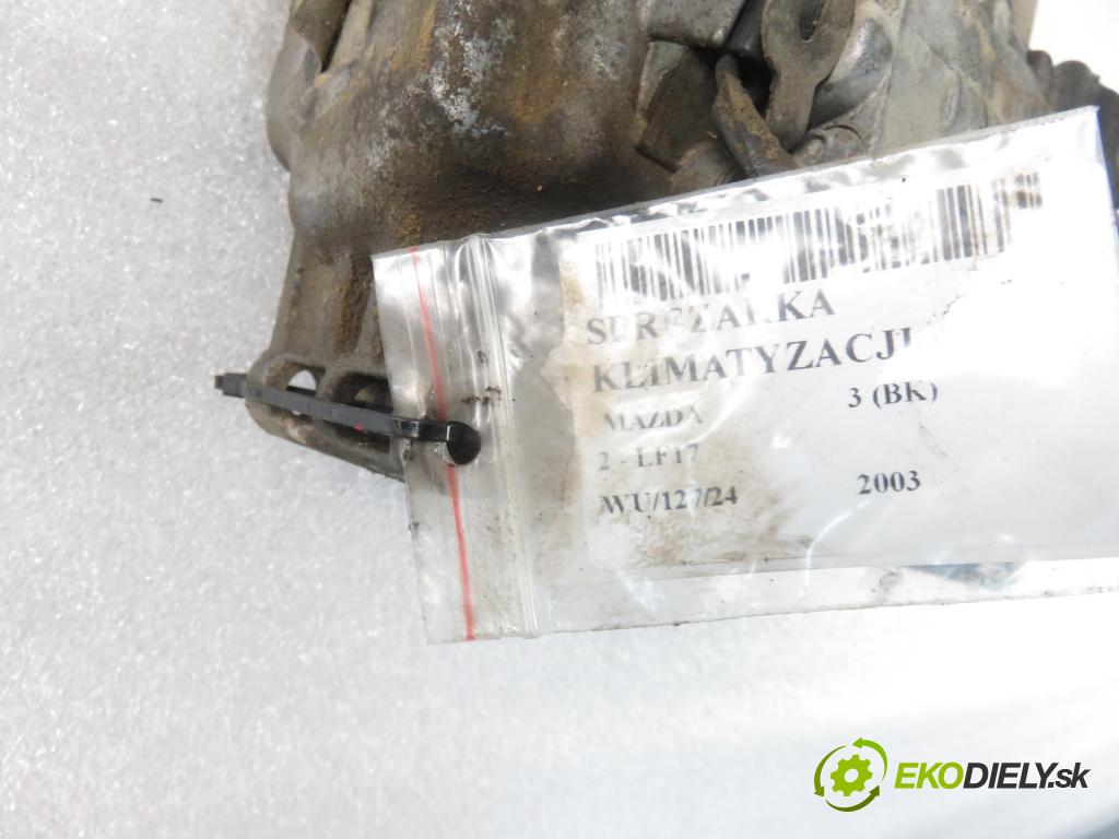 MAZDA 3 (BK) HB 2003 111,00 2.0 150 - LF17 1999,00 KOMPRESOR: klimatizace H12A1AH4DX (Kompresory)