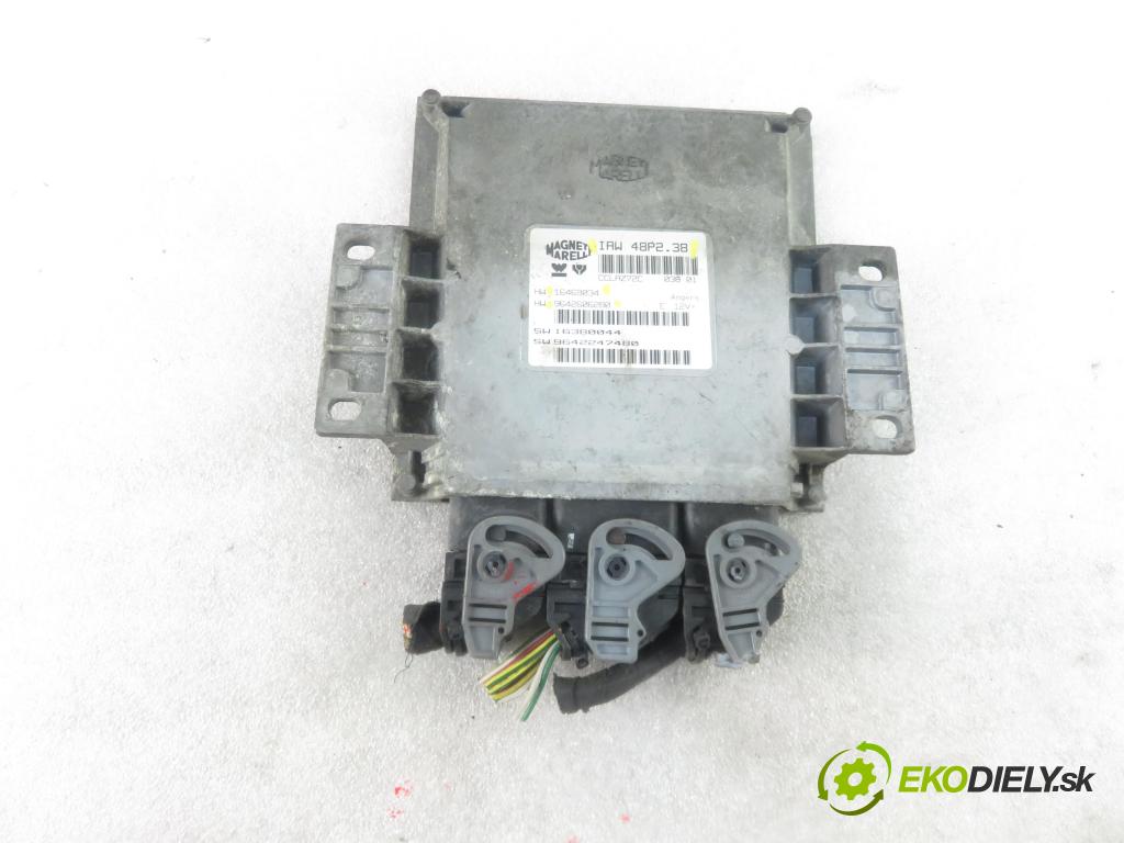 PEUGEOT 206 CC (2D) C/C 2001 100,00 2.0 S16 - RFN (EW10J4) 1997,00 Riadiaca jednotka Motor IAW48P238 ; 16469034 ; 9642606280