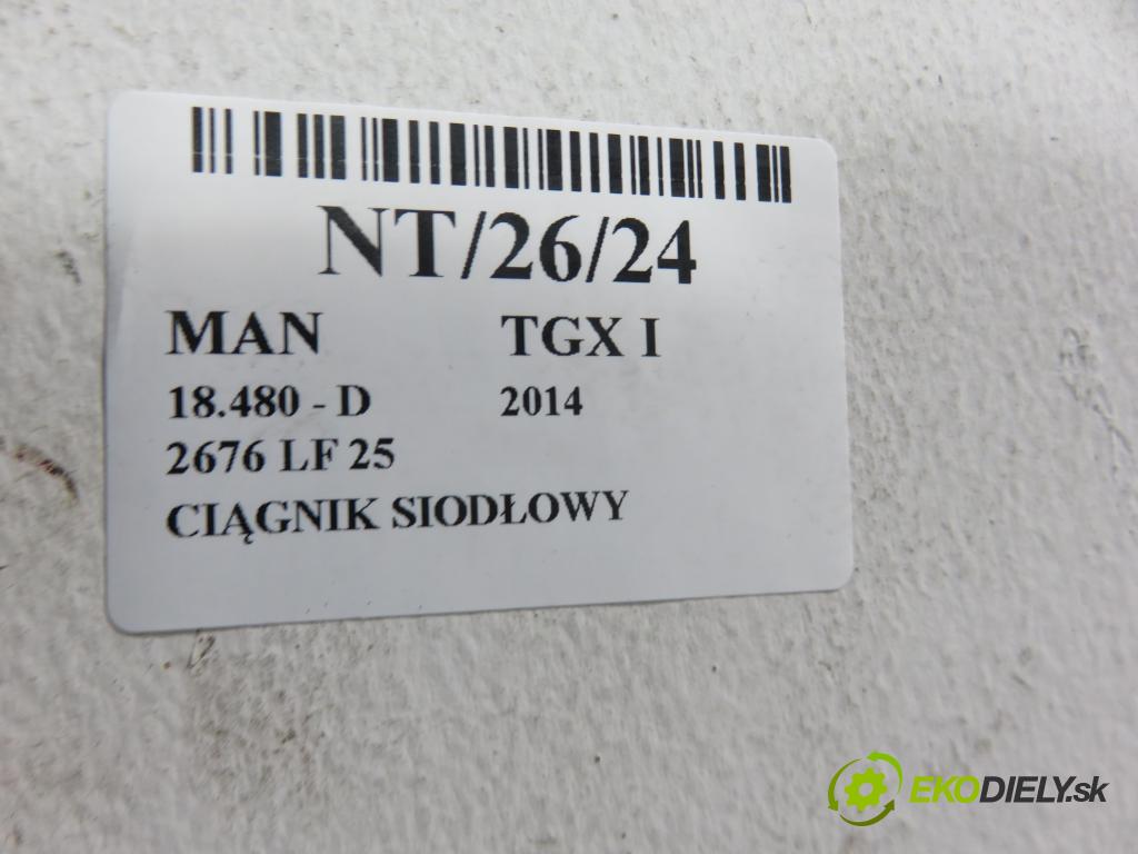 MAN TGX I CIĄGNIK SIODŁOWY 2014 353,00 18.480 - D 2676 LF 25 12419,00 Most zadný / ,diferenciál 81350106288