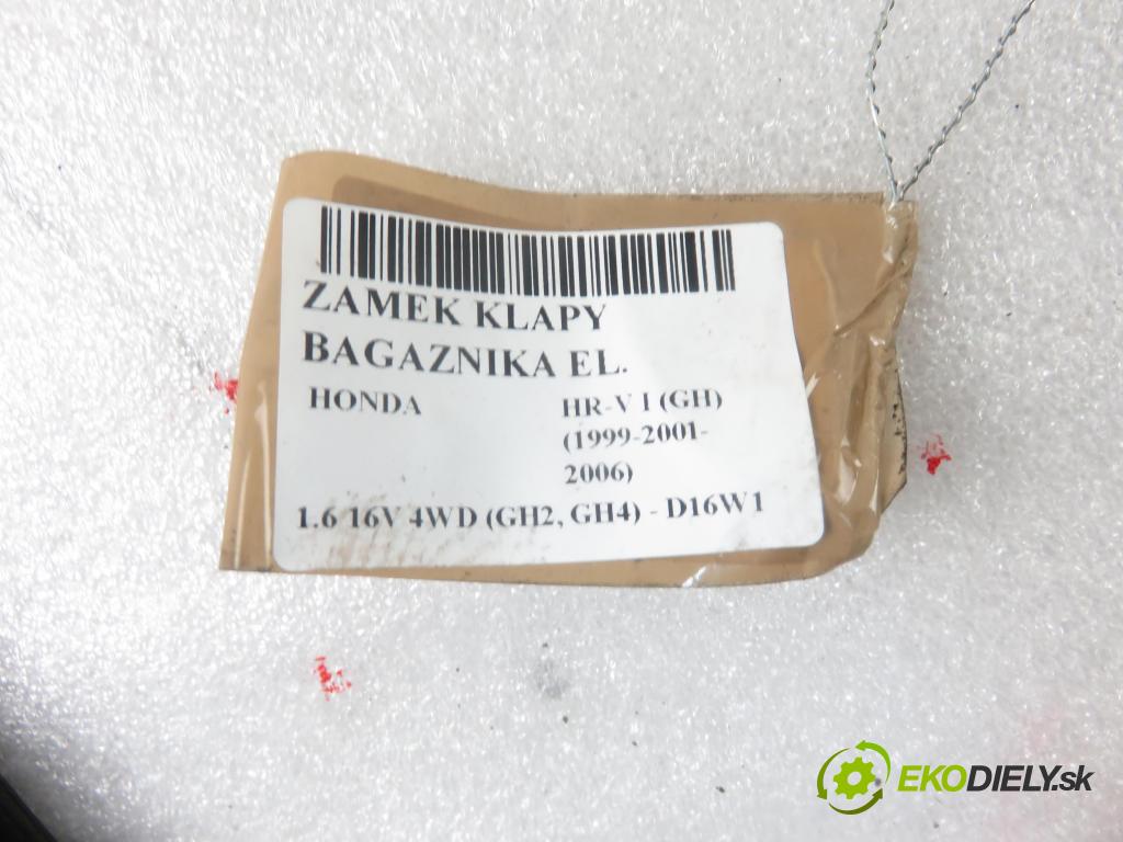 HONDA HR-V (GH) CROSSOVER 2001 77,00 1.6 16V 4WD (GH2, GH4) - D16W1 1590,00 zámok dveří kufr EL.