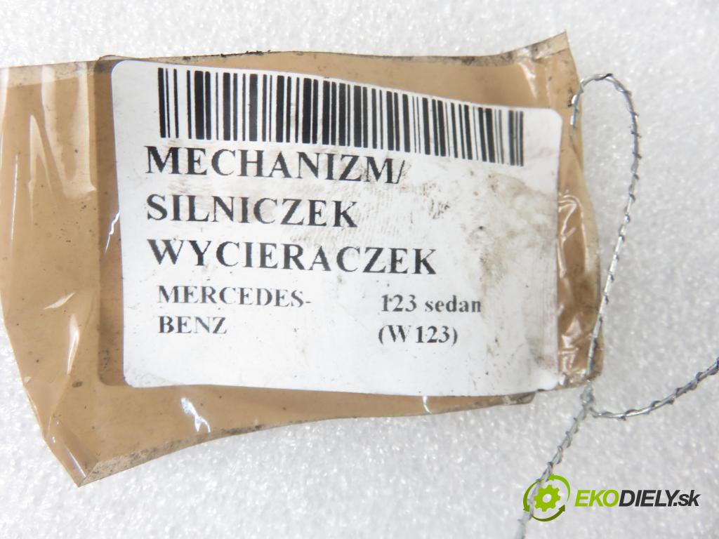 MERCEDES-BENZ 123 sedan (W123) SEDAN 1978 65,00 300 D 88 - OM 617.912 2998,00 motorek stěračů PŘEDNÍ: 0390341076