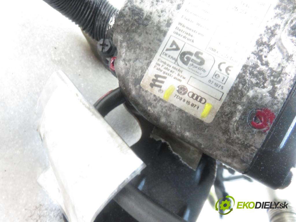 VW TRANSPORTER IV Platforma / podwozie (70E, 70L, 70M, 7DE, 7DL KABINA/PLATFORMA 2000 65,00 2.5 TDI - AJT 2461,00 Webasto 7D0815071 ; D3WZ (Webasto ohřívače)