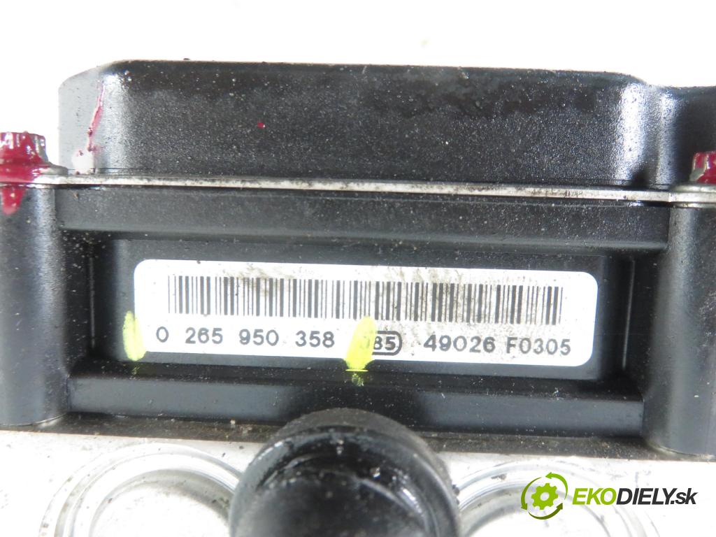 AUDI A4 (8EC, B7) SEDAN 2005 100,00 2.0 TDI - BNA 1968,00 Pumpa ABS 8E0614517AP ; 0265950358 (Pumpy ABS)