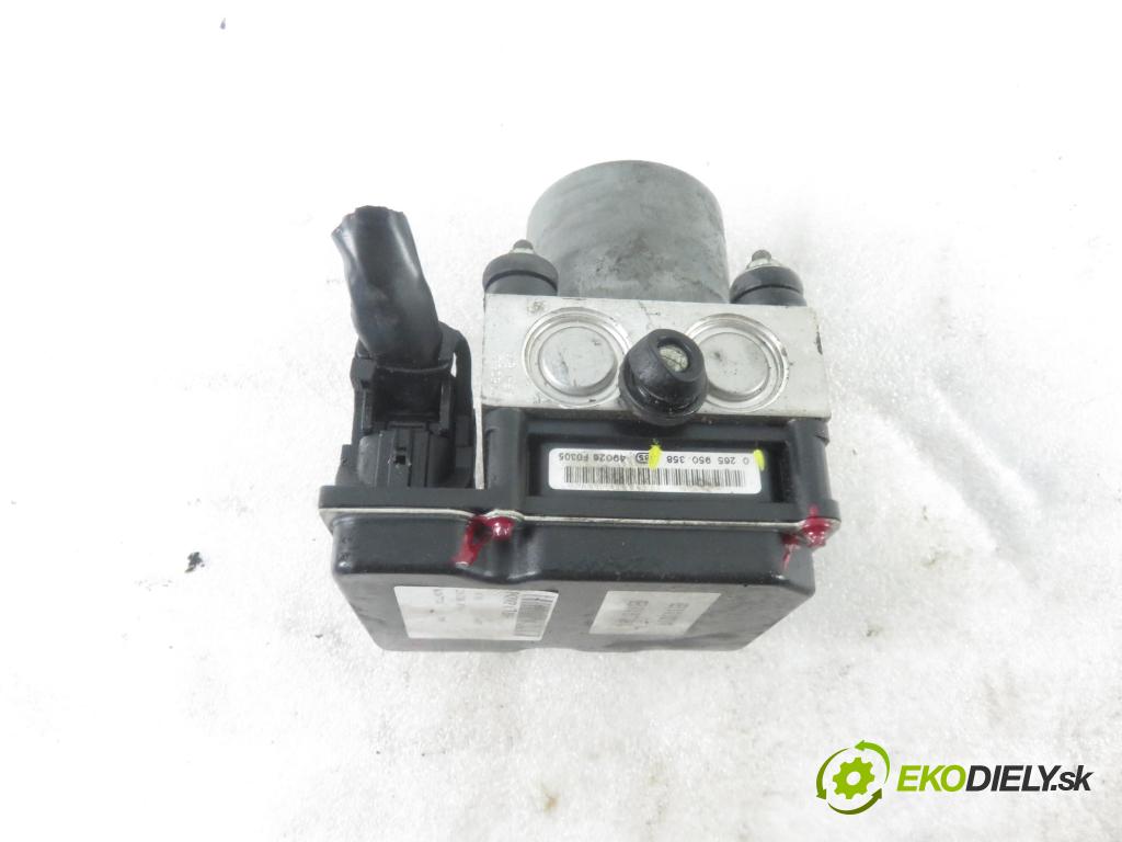 AUDI A4 (8EC, B7) SEDAN 2005 100,00 2.0 TDI - BNA 1968,00 Pumpa ABS 8E0614517AP ; 0265950358 (Pumpy ABS)